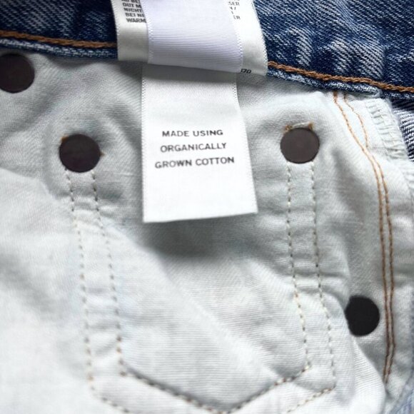 NWT AGOLDE PIECED ANGLED JEANS IN MATRIX PATWORK DENIM - 27 - Picture 15 of 15